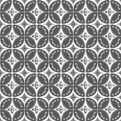 Batik Pattern in Grey