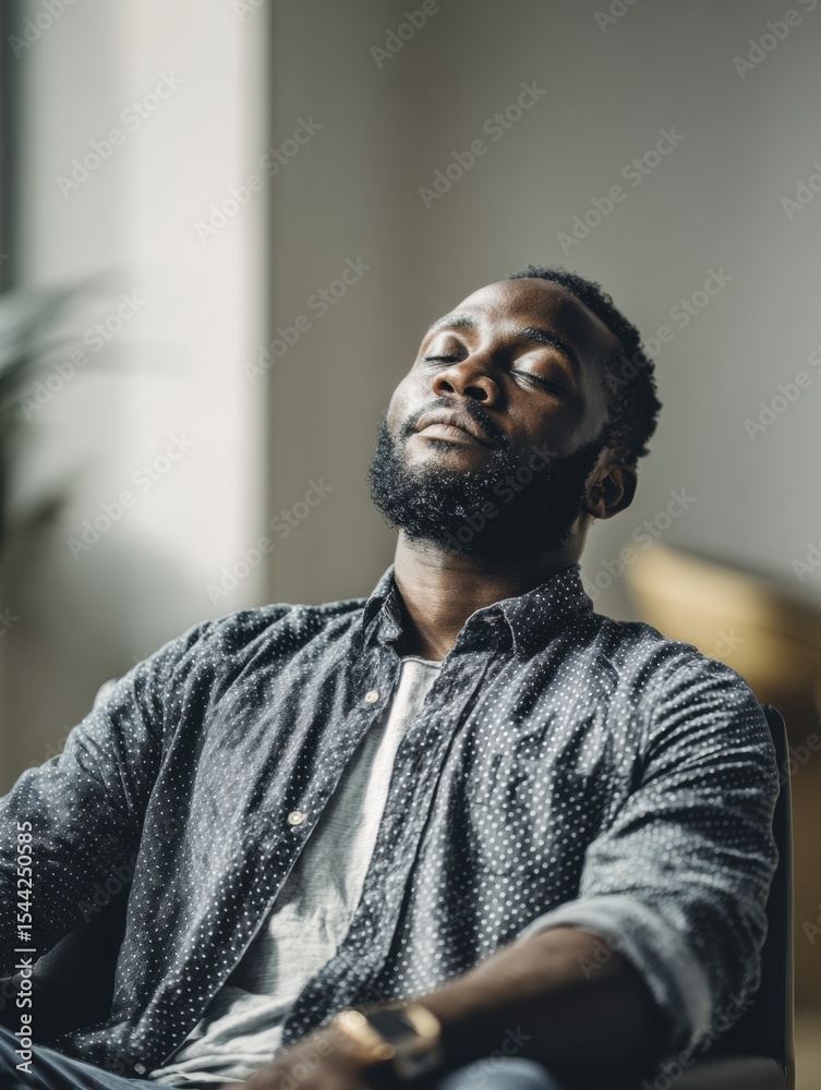 Aufkleber stress reduction techniques for men to enhance mental well-being during daily routines