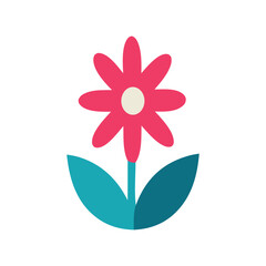 Fototapeta premium vector illustration of a flower