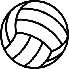 Volleyball ball icon. Sport ball. Ball icon. Vector illustration