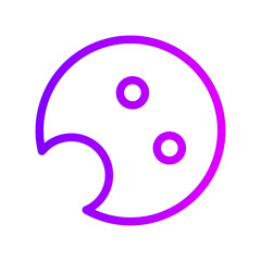 cookie gradient icon
