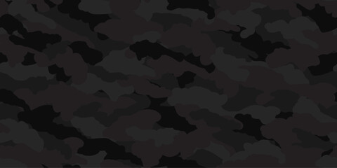 Camouflage background. Seamless pattern.Vector. 迷彩パターン テクスチャ 背景素材