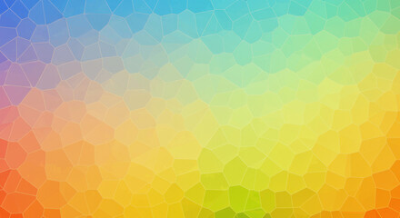 cheerful mosaic color gradients summer vibes