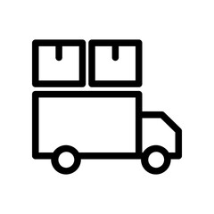 truck line icon
