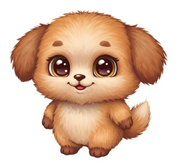 ふわふわ可愛い子犬 まんまる瞳が魅力的