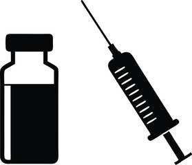 syringe icon vector illustration