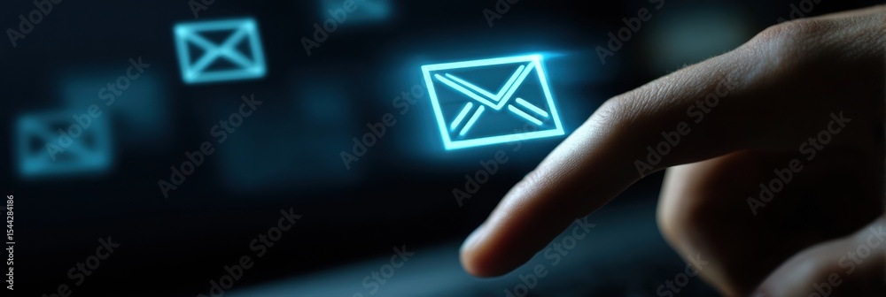 Poster recognizing common phishing email traits to enhance cybersecurity awareness and protect personal inf
