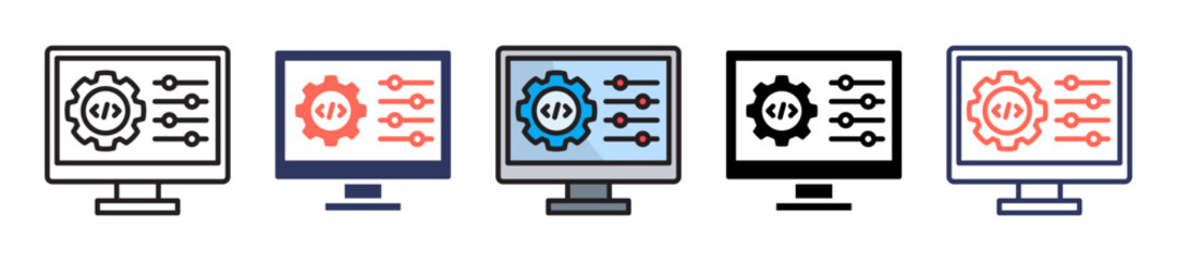 Configuration multiple icon