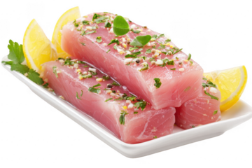 Raw Tuna Ready to Cook