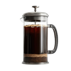 Freshly Brewed Coffee in a French Press