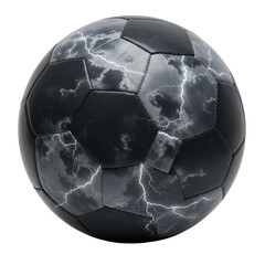 Stormy Soccer Ball 3D Render