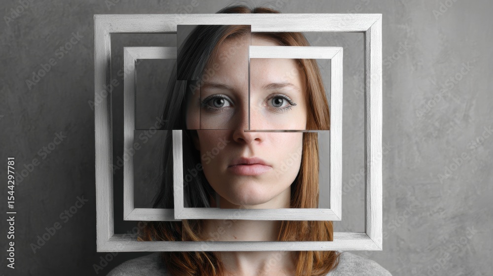 Poster Exploring Cognitive Distortions Through Visual Metaphors and Reframing Perspectives in Mindfulness Practices