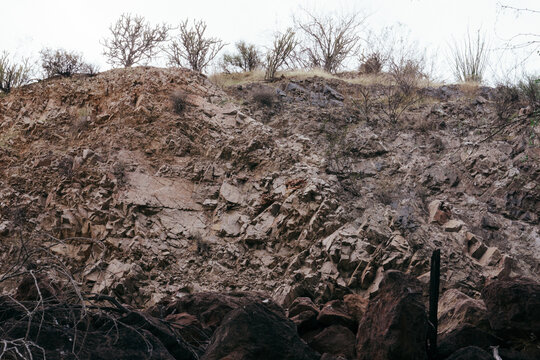 cliff wall