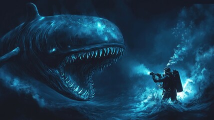 Underwater encounter