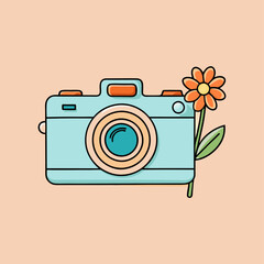 Sophisticated Flower Camera Art