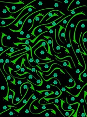 abstract green background