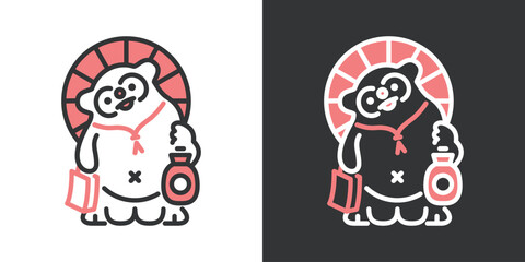 信楽焼の狸のアイコン