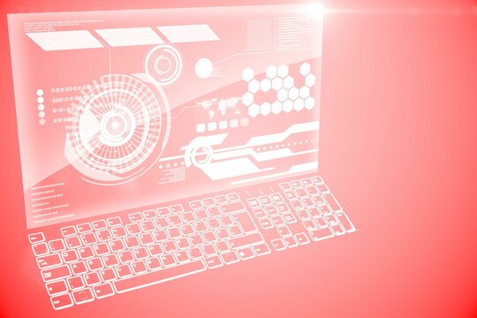 Futuristic technology interface