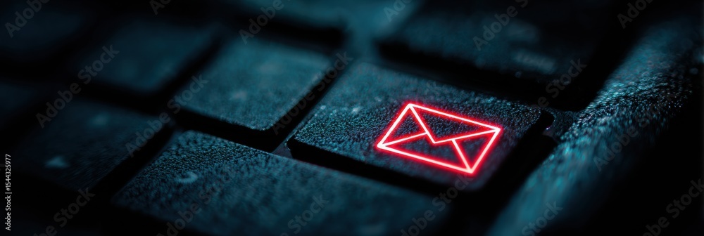 Poster recognizing common phishing email traits to enhance cybersecurity awareness and protect personal inf