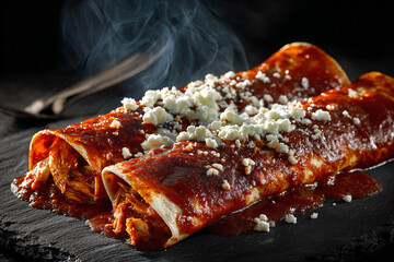 a plate of food with a lot of sauce and cheese