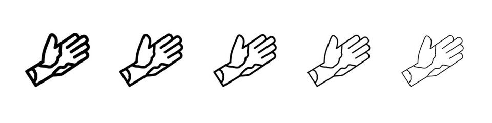 mottled skin icon black and white vector sign