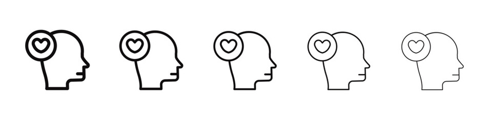 Passion icon black and white vector sign