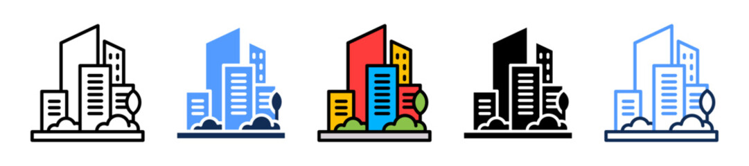 City multiple icon