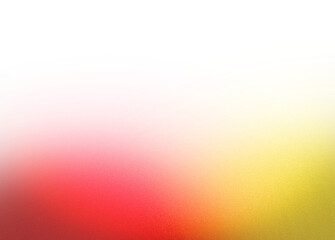 Grainy multicolor gradient shape cutout on transparent background, yellow red vibrant color noisy gradient overlay effect realistic cutout, grunge texture effect