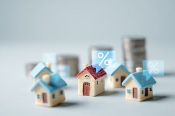 Property management concept. Real estate investment. Planning estate business. Housing market agent.