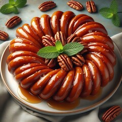 Glazed Pecan Twists