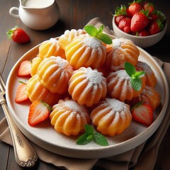 Golden Zeppole Puffs