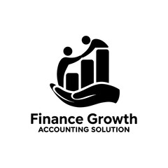 Finance Growth Logo Design for Accounting and Business Success