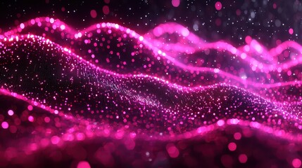 A sleek, futuristic backdrop pulsates with vibrant charts and data, depicting the dynamic landscape of the stock market 