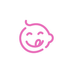 cute logo baby logo babyspa logo Blanket Tag happy