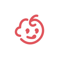 cute logo baby logo babyspa logo Toddler Clothing