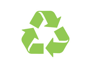 Green Eco Recycle Symbol Design Vector