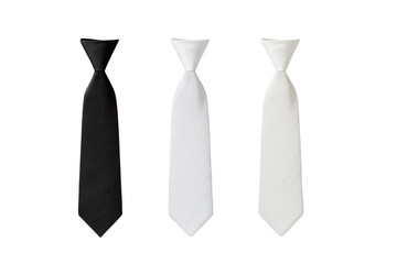 Black & White Neckties Display