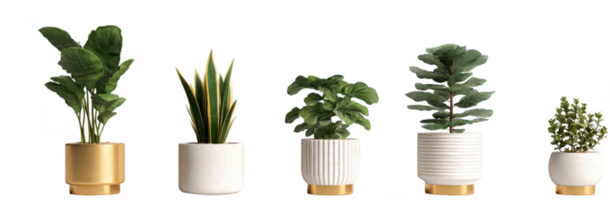 Plants in Pots Home Decor