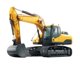Excavator in Construction Site