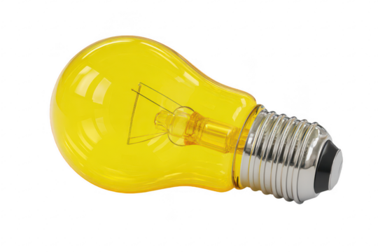 Illuminated Lightbulb Image