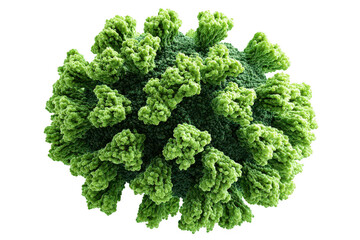 Virus Structure, 3D Model, Scientific