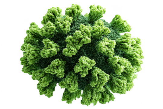 Virus Structure, 3D Model, Scientific