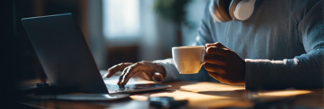 Cyber Hygiene Tips for Remote Workers While Enjoying Coffee at Home in the Morning