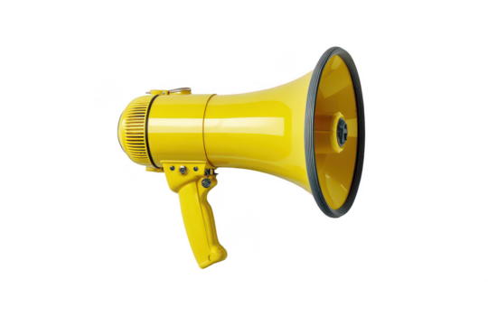 Yellow Megaphone Public Address (1)