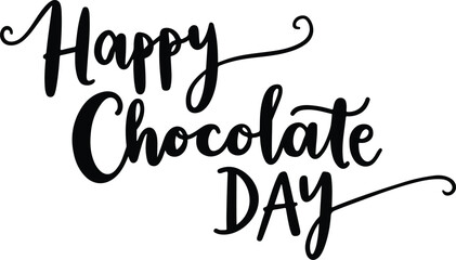 world chocolate day vector