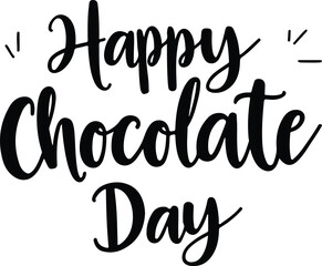 world chocolate day vector