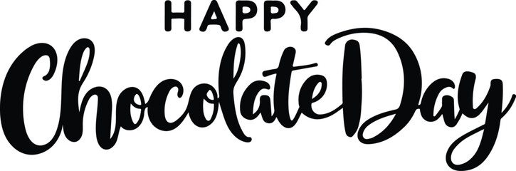 world chocolate day vector