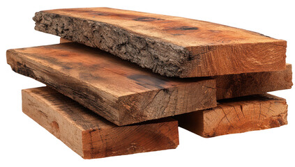Fototapeta premium Stacked Lumber Slabs