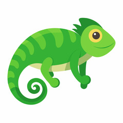 Fototapeta premium Simple Chameleon Illustration