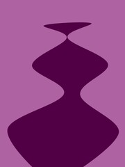 vector illustration of a woman silhouette